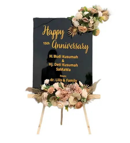 Papan Bunga Akrilik Kelumpang