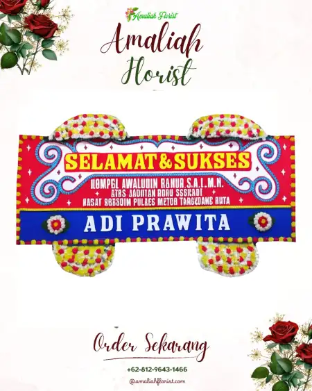 Papan Bunga Ucapan Selamat Kelumpang
