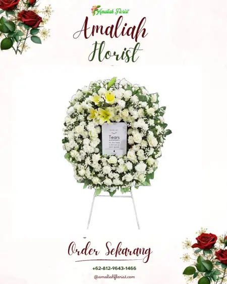 Krans Bunga Duka Kelumpang